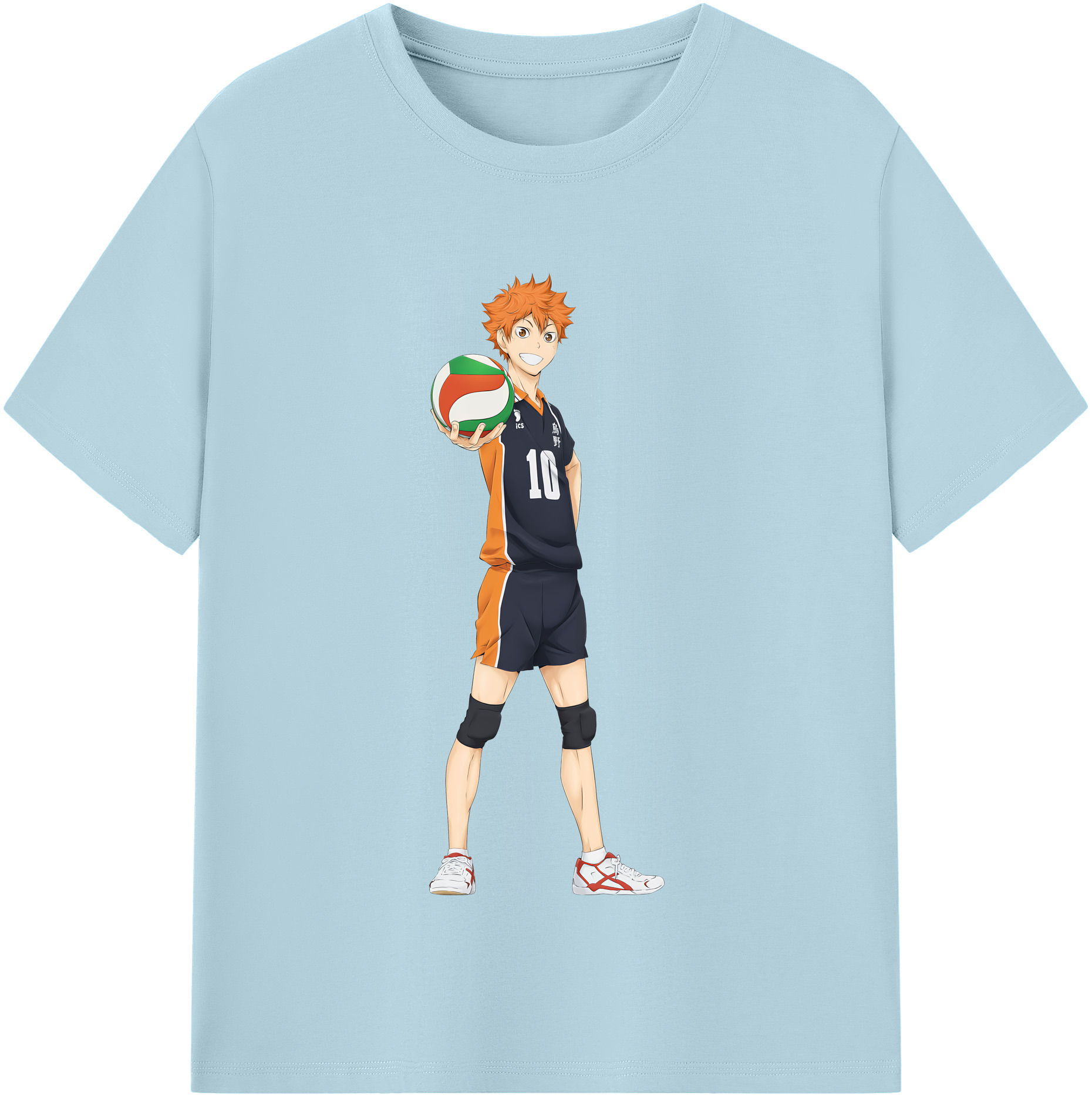 （画像用） ハイキュー!! Haikyu!! 綿100％半袖Tシャツ（フロントプリント）